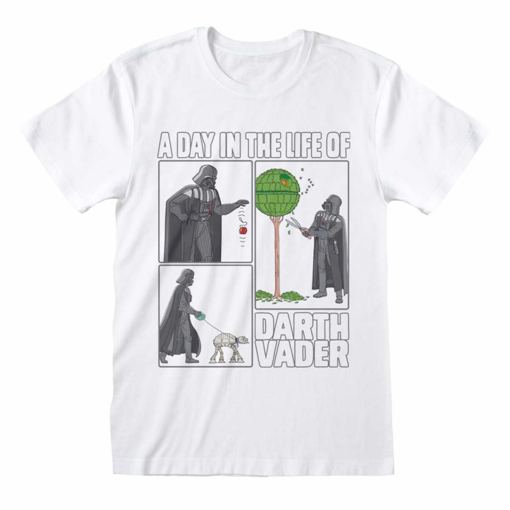 Disney Star Wars - Day In The Life Of T-shirt Homme - Blanc